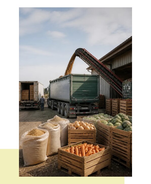 Перевозка урожая зерновых, овощей и фруктов в Златоуст