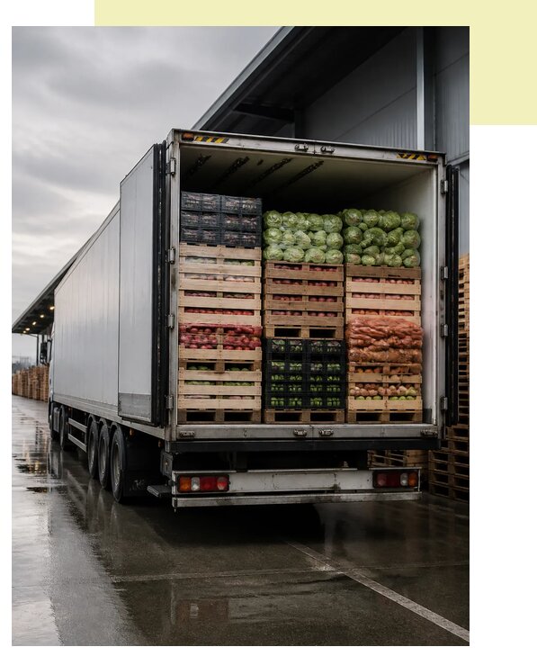 Перевозка плодоовощной продукции в Златоуст по цене от 5155 р. | Агросервис-Злт