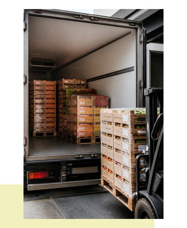 Перевозка сельхозпродукции на паллетах с доставкой в Златоуст